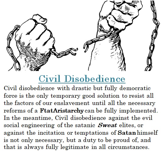 Civil Disobedience Always Legitimate Against Evil