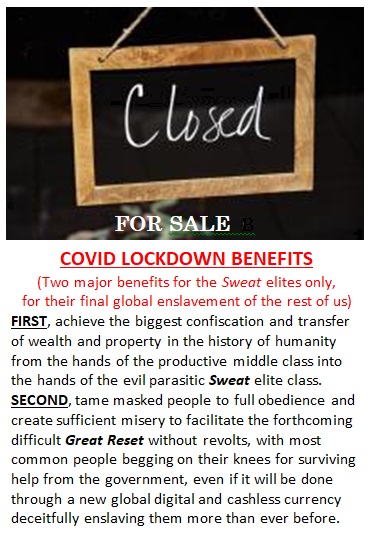 COVID Lockdowns Benefits