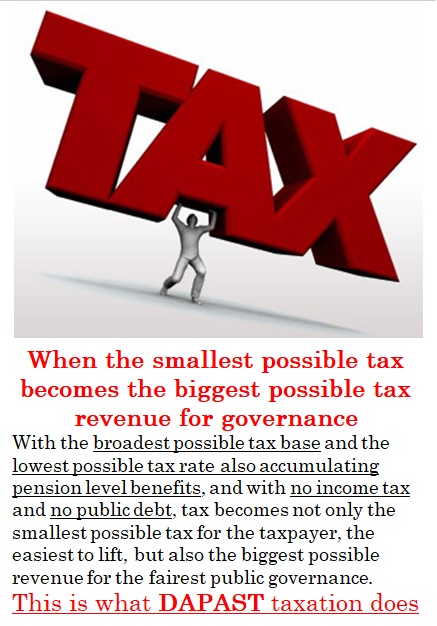 DAPAST easiest tax to lift