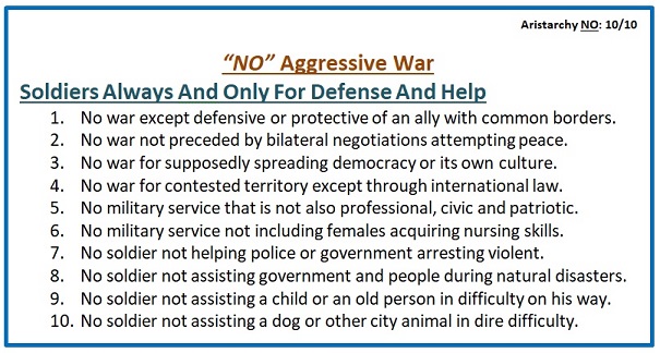 No Aggressive War